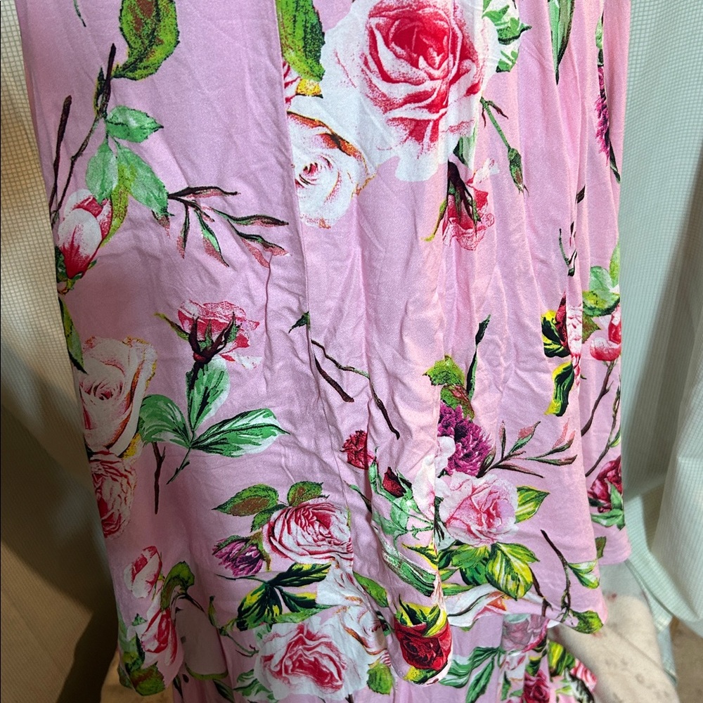 AFRM Pink Floral Maxi Dress-New with Tags - Picture 3 of 6
